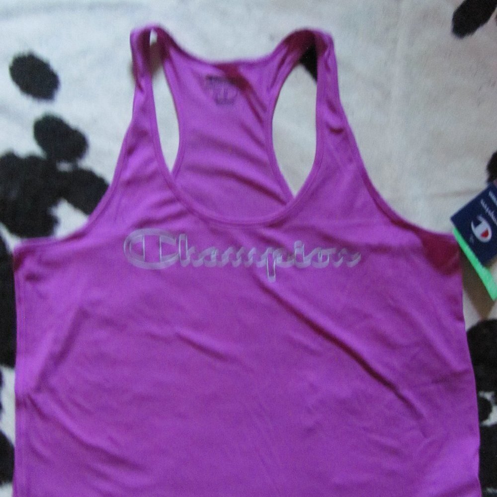 CHAMPION LADIES PURPLE REEF‎ SPORT RACERBACK TANK NWT